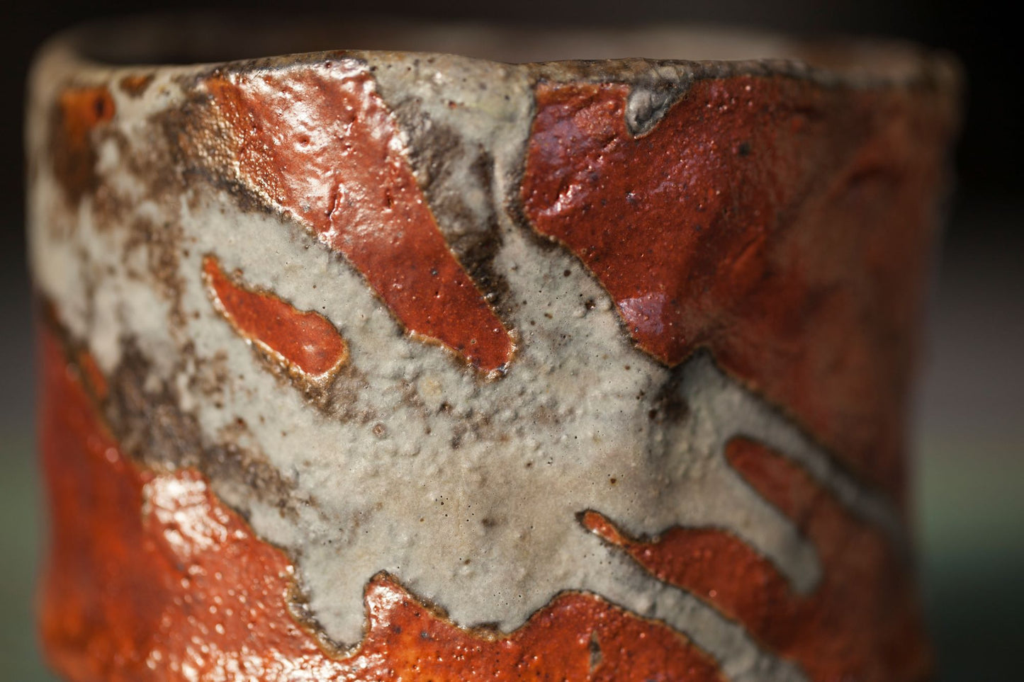 Wood fired Chawan Matcha