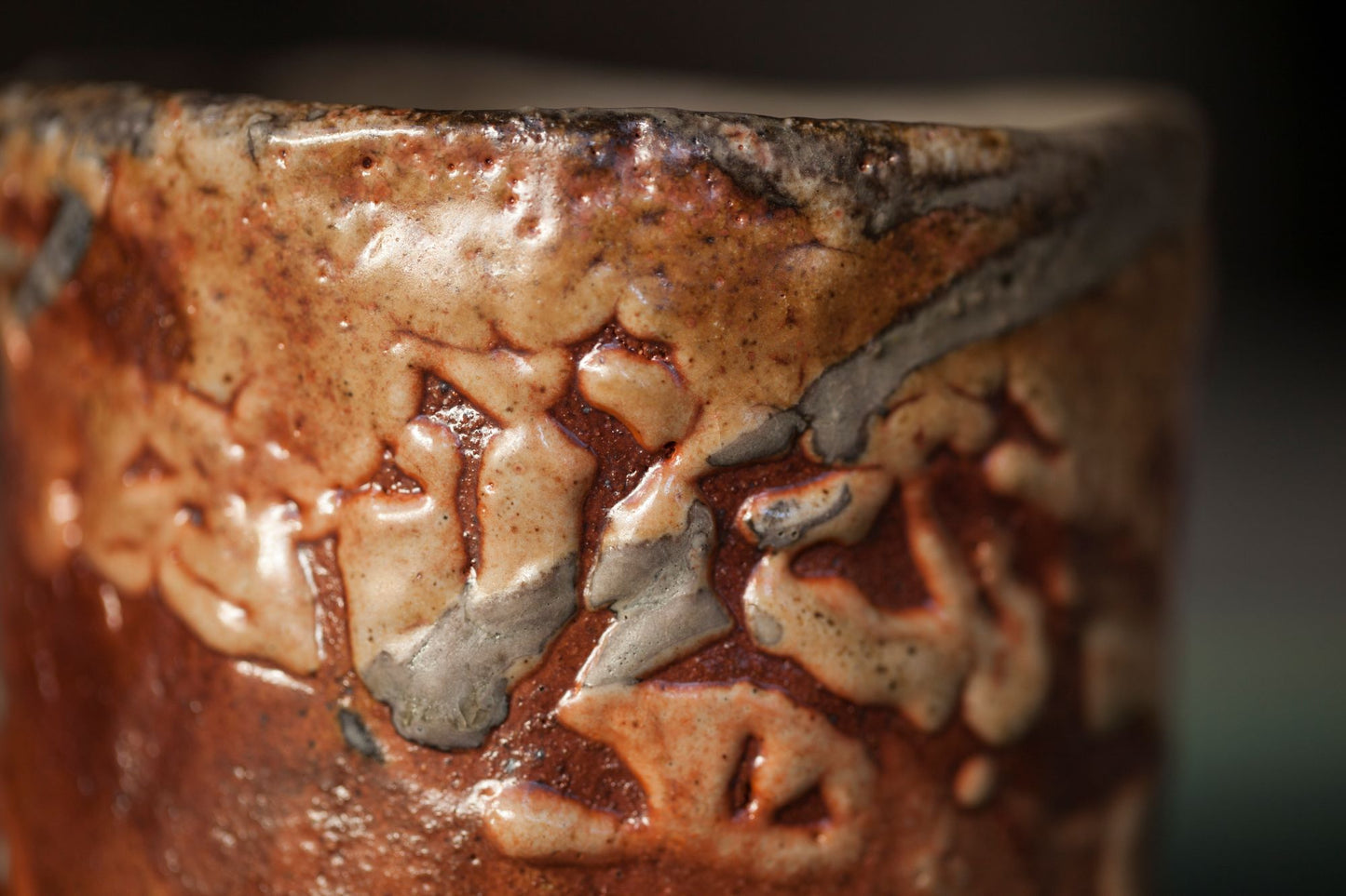 Wood fired Chawan Matcha