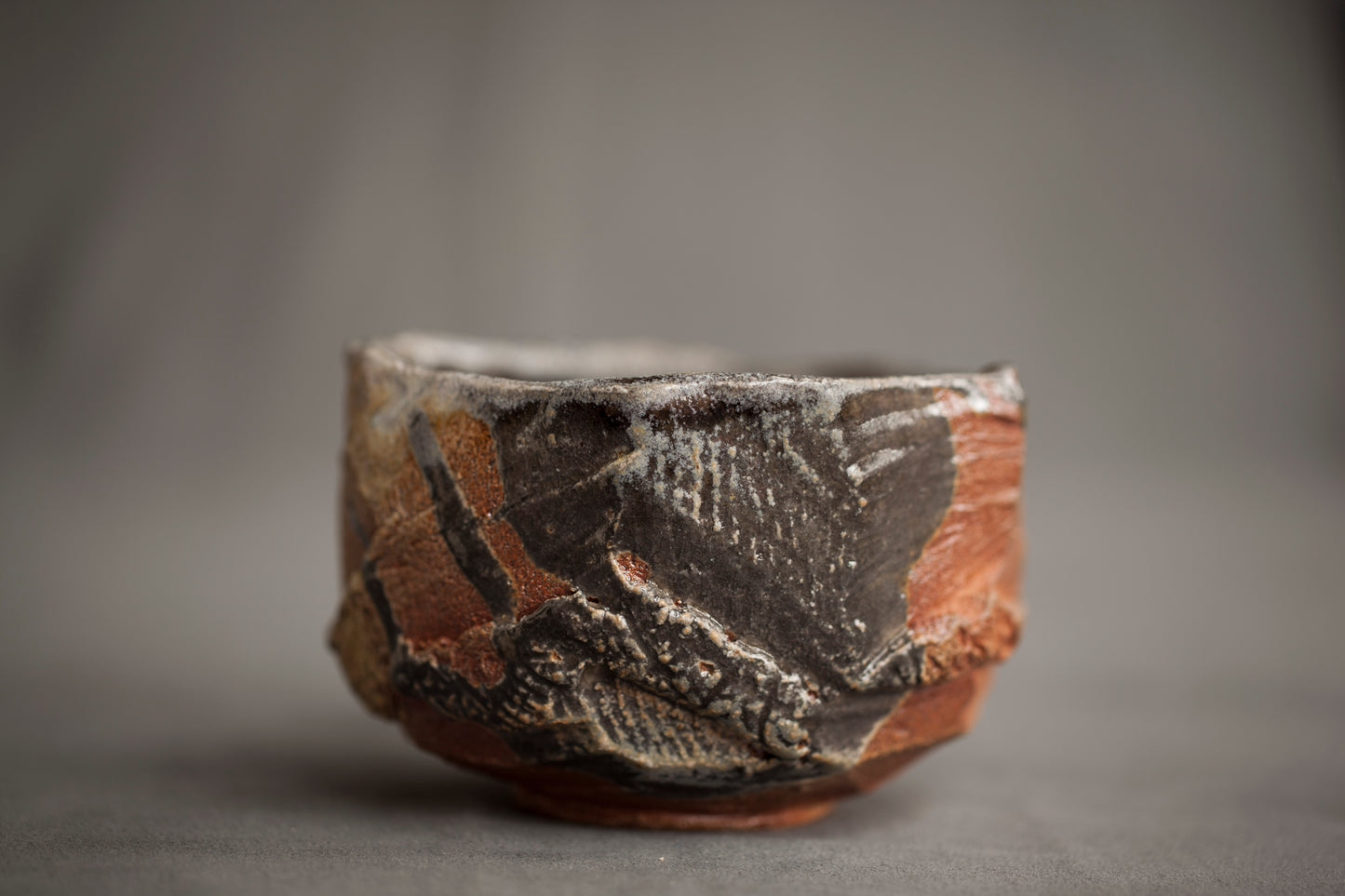 Wood fired Kurinuki Chawan