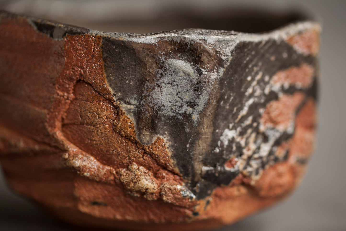 Wood fired Kurinuki Chawan