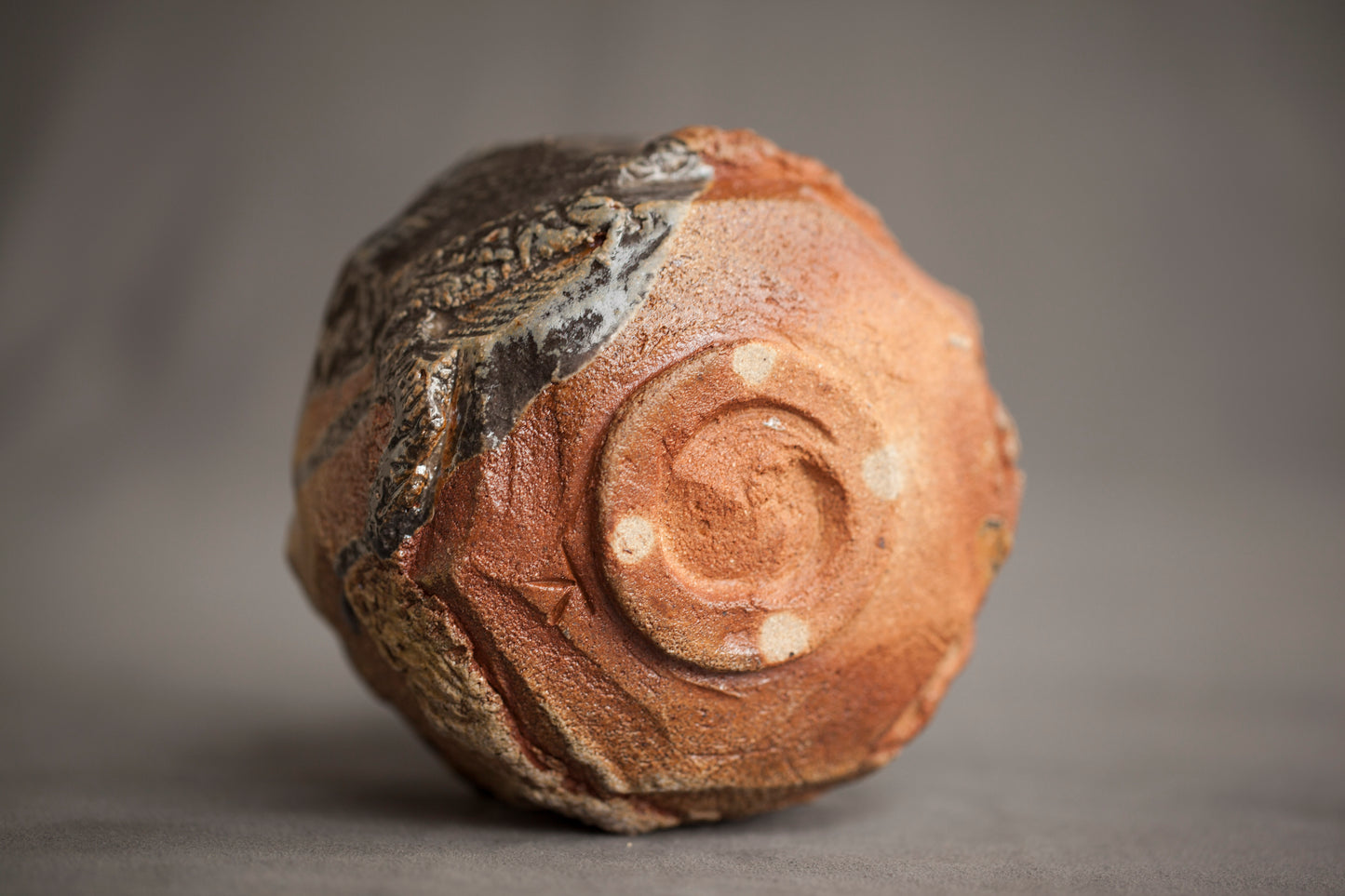 Wood fired Kurinuki Chawan